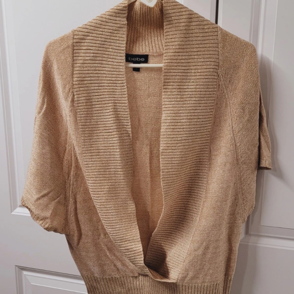 Bebe Sweater Top Women's Size: Small CUTEST Pullover